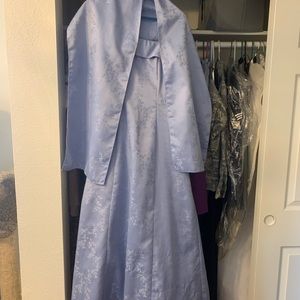 Lavender prom vintage dress
